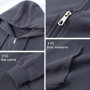 Sweat-shirts à capuche en polaire respirant personnalisés pour hommes, best-seller, couleur unie, grande taille, vente chaude d'hiver, qualité bon marché - Product Image 6