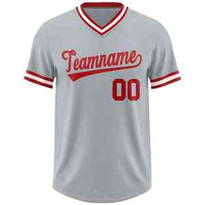 Chemise de baseball vierge à manches courtes bon marché OEM Vente en gros Maillot de baseball mondial imprimé par sublimation Fabricant - Product Image 2