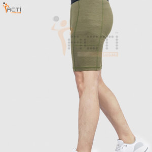 Fabriqué au Pakistan Fabricant Respirant de Haute Qualité Gym Fitness Compression Shorts En Stock - Product Image 3