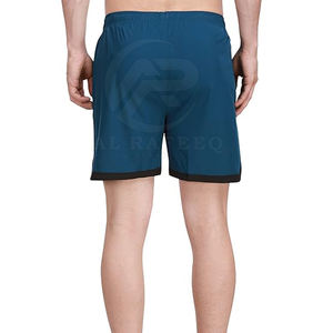 Pantalones Cortos Deportivos para Hombre, Estilo Nuevo, Color Sólido, Secado Rápido, Poliéster/Algodón de Alta Calidad, Talla Adulto, Servicio OEM, Precio al por Mayor - Product Image 4