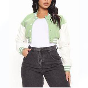 Chaqueta universitaria para mujer superventas para invierno, talla XL, cómoda tela rellena de algodón, ropa informal, ajuste para adultos - Product Image 2