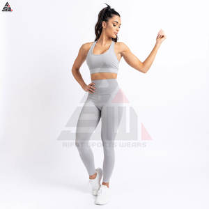 Ensemble de yoga pour femmes, legging taille haute, ensemble de yoga, soutien-gorge de sport/vêtements de sport pour femmes avec logo personnalisé - Product Image 4
