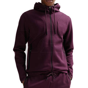 Venta al por mayor peso pesado 100% algodón Sudadera con capucha de los hombres logotipo personalizado bordado de alta calidad Sudadera con capucha de gran tamaño con patrón 3D - Product Image 3