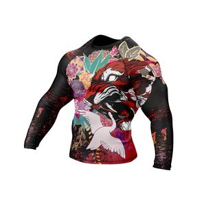 เสื้อแรชกันผื่นสำหรับผู้ชายเสื้อรัชการ์ดแขนยาว - Product Image 2