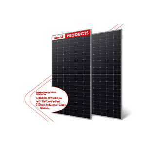 Panneau solaire monocristallin PERC à demi-cellules Topsky Energy 580W, haute efficacité, module en verre industriel 210 mm - Product Image 2