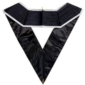 2025 Rite écossais maçonnique AASR 30e degré ceinture brodée à la main - Product Image 2