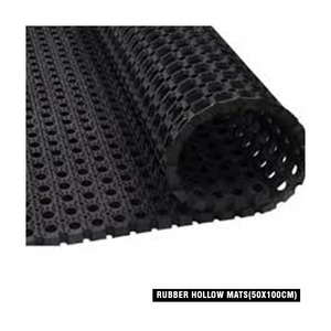 Modern Rubber Solid Color Floor <b>Mat</b> Woven Design Eco-Friendly Anti-Skid Waterproof Durable Door <b>Mat</b> for Home Hotel Office Use - Product Image 4