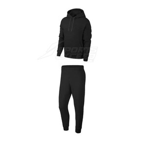 Conjunto Deportivo Informal de Lona para Mujer, Invierno, Color Sólido, 100% Algodón, Secado Rápido, Mangas Largas - Product Image 3