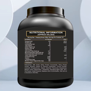 Polvo para Aumentar de Peso Personalizable OEM ODM, L-Glutamina, Triglicéridos de Cadena Media para un Aumento de Peso Saludable, Masa Muscular y Energía - Product Image 3