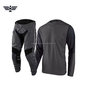 Ensemble de performance unisexe pour l'extérieur, respirant, séchage rapide, % polyester, chemise à manches longues et pantalon utilitaire, couleur personnalisée - Product Image 6