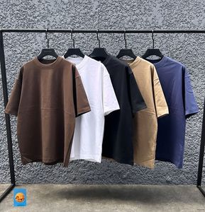 T-Shirt Homme 100% Coton Décontracté Motif Solide Teint Uni 180 Grammes Tissu Tricoté à Manches Courtes Coupe Régulière Anti-Boulochage - Product Image 4