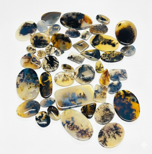 หินควอตซ์ซาจาร์ธรรมชาติคุณภาพสูง รูปทรงผสมแบบคาโบชอง เหมาะสำหรับทำจี้เครื่องประดับ - Product Image 4