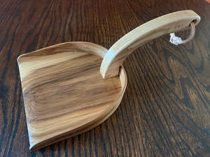 ที่ตักผงโลหะขัดทองเหลืองสีทองสำหรับทำความสะอาดบ้านถือทำงานเก็บฝุ่น - Product Image 5