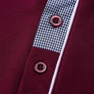 T-shirt polo personnalisé unisexe uni 100% coton vente en gros de polos à manches courtes blanc Streetwear Gym décontracté polos pour hommes - Product Image 4