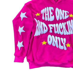 Fabricante de alta calidad de suéter orgánico lavado personalizado Puff Print Hoodie para hombres 100% bolsillo de diseño de algodón - Product Image 4