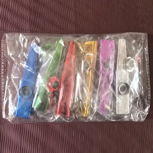 Kazoo Métal Guitare Ukulélé Accompagnement Couleur Simple Facile Apprendre Instrument <span class=keywords><strong>de</strong></span> Musique un Compagnon Débutants Apprentissage <span class=keywords><strong>Jouer</strong></span> Flûte - Product Image 6