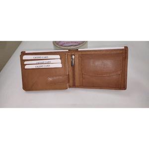 Bán Buôn Người Đàn Ông Của Chất Lượng Cao Cấp Da Chính Hãng Ví Không Thấm Nước Mở Đóng Cửa Thư Thêu Trang Trí Tùy Chỉnh Mang Nhãn Hiệu Logo - Product Image 6