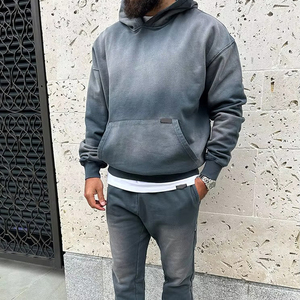 เสื้อฮู้ดดี้ผู้ชายดีไซน์ใหม่ ขายดี ผ้าฝ้าย 100% สำหรับฤดูหนาว แบบซิป  ขั้นต่ำในการสั่งซื้อน้อย ขายส่ง สำหรับงานสกรีน พิมพ์ลายซันเฟด ผลิตในปากีสถาน - Product Image 3