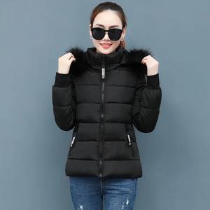 New Winter Women Canvas Puffer Jackets 6 Colors Plus Size XL XXL 3XL Ultra Lightweight Packable Stand Collar <b>Coats</b> - Product Image 1