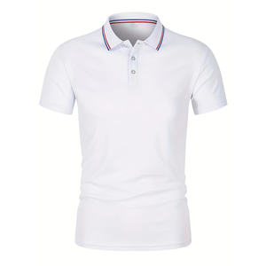 เสื้อโปโลกอล์ฟสไตล์ฮิปฮอปของผู้ชายเสื้อ2025สีเขียวแบบเรียบง่ายสไตล์สตรีทสั่งทำได้ตามต้องการ - Product Image 6