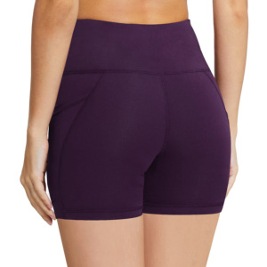 Shorts de cyclisme et de sport pour femme 2024 à séchage rapide en Spandex, personnalisables, design fitness pour cycliste, respirants, taille élastique haute - Product Image 5
