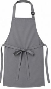 Tablier de Noël personnalisé gris en polyester, vente en gros - Product Image 2