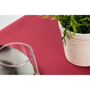 Mantel Extra Grande Color Borgoña de 100x100cm, Adaptado a 96x96cm, B2B - Product Image 1