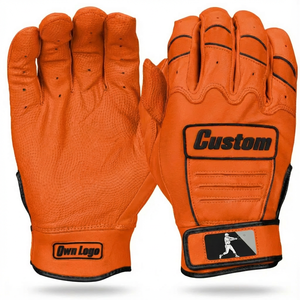Gants de frappe personnalisés en gros avec logo imprimé, accessoires de baseball et de softball, paume adhérente durable et respirante - Product Image 4