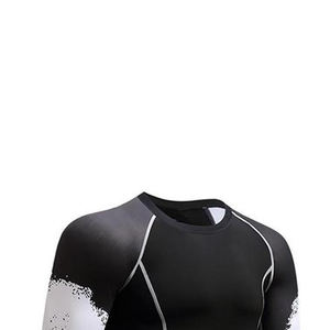 Hombres de alta calidad antiarrugas Anti-UV Rash Guard transpirable mangas completas Venta caliente estilo perfecto a precio razonable - Product Image 5