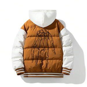 Chaqueta acolchada de calidad superior personalizada para hombre - Product Image 6