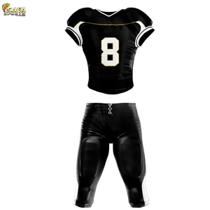 Logotipo personalizado impreso mejor calidad equipo ropa deportiva uniforme de fútbol americano precio al por mayor uniforme de fútbol americano - Product Image 2