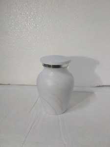Most Beautiful Classic Baby Cremation Green Urn <b>for</b> Human <b>Ashes</b> Biodegradable 3 Cubic Inch Capacity Metal <b>Keepsake</b> Funeral Use - Product Image 5