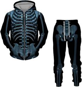 Logotipo personalizado bordado/impresión de alta calidad Unisex chándales a juego máxima comodidad de talla grande conjuntos de salón verano invierno - Product Image 3