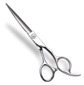 กรรไกรตัดผมสแตนเลส6.0นิ้วสำหรับร้านตัดผมมืออาชีพกรรไกรใบมีดตรง - Product Image 5