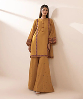 Bedrucktes Arabisches Georgette-Seidenhemd Lässige Partykleidung Kurtis Bequeme Damenbekleidung mit Individuellem Design Trendige Neueste Kollektion