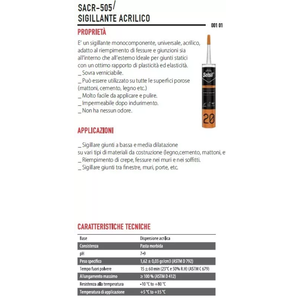 Materiales Impermeabilizantes de Silicona Acrílica Pintable Blanca de 310 ml - Product Image 6