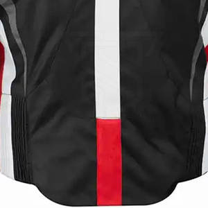 Meilleure qualité de veste de sport pour moto et course automobile en cuir de qualité respirante avec support dorsal - Product Image 5