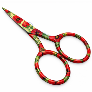 Ciseaux à broder vintage à fleurs, outil de couture de précision, lames en acier inoxydable tranchantes pour couper le fil, ciseaux de maquillage - Product Image 2