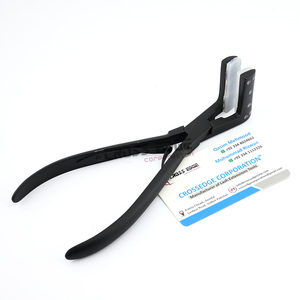 Pince à extensions de cheveux humains avec coussinets en silicone, outils de coiffeur de salon conçus pour minimiser les dommages aux liaisons - Product Image 1
