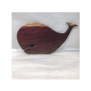 Vente chaude bois designer lumière sombre blocs de charcuterie de haute qualité cuisine planche à découper avec taille et logo personnalisés - Product Image 1