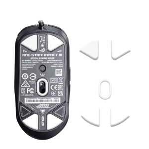 สติ๊กเกอร์รองเมาส์ PTFE สำหรับ ROG Shadow Blade 3 แบบมีสายและไร้<span class=keywords><strong>สาย</strong></span> ป้องกันคราบไขมัน ติดตั้งง่าย พร้อมแผ่นแอลกอฮอล์ - Product Image 3