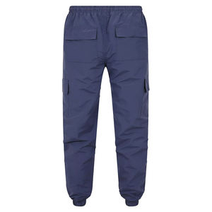 Pantalones cargo para hombre Bolsillos con cremallera Jogging Bottom Sport Gym Work Wear - Product Image 6