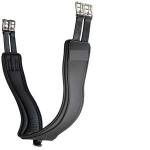 Sangle en cuir souple confort élastique équitation circonférence équestre vente en gros équipements pour chevaux course et équitation - Product Image 5