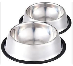 Bol pour animaux de compagnie de dernière conception écologique disponible bol pour chien à cadre en bois et métal en acier inoxydable avec forme arrondie dans diverses capacités - Product Image 6