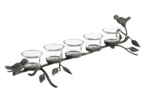 Candelabro de diseño de cristal para decoración del hogar, soporte de vela brillante para interior y exterior, votivo - Product Image 5