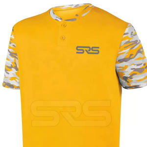 Nueva llegada Ropa deportiva 100% Tela de poliéster Uniforme de béisbol Precio más vendido Uniforme de béisbol - Product Image 5