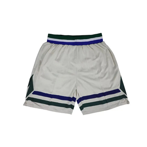 Pantalones cortos de malla personalizados de alta calidad para hombre, pantalones cortos de baloncesto en blanco, entrenamiento ligero rápido, transpirables para hombre - Product Image 1