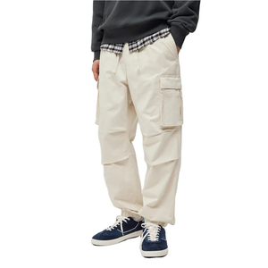 Pantalons cargo décontractés pour hommes, légers, personnalisés, best-sellers, multi-poches, fermeture à cordon, haute qualité, marque personnalisée - Product Image 1
