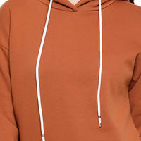 Sweat-shirts d'hiver pour femmes à bas prix, manches longues, vêtements décontractés, 100% coton, toile, logo personnalisable sur le devant, nouvelle arrivée
