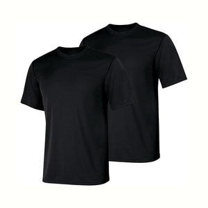 เสื้อยืดกีฬาสำหรับผู้ชายเสื้อออกกำลังกายผ้าแห้งเร็วซับเหงื่อน้ำหนักเบาระบายอากาศสวมใส่สบาย - Product Image 5